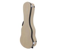 VGEBY Custodia Rigida per Ukulele, Scatola Protettiva da 23 Pollici con Robuste Serrature Placcate in Cromo e Struttura in Pelle PU, Fodera Morbida con Imbottitura in Schiuma