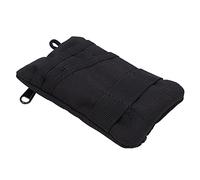 VGEBY da Viaggio Portatile con Cerniera, Nylon Impermeabile Resistente Agli Strappi Durevole, con Spallacci Regolabili e Design con Tasca con Cerniera, per Campeggio, Escursionismo, (BLACK)