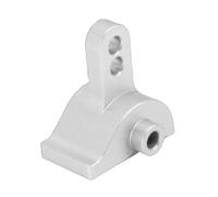 VGEBY di Collegamento Asse Posteriore RC, Supporto Anti-squat Posteriore in Metallo in Lega per Auto RC SCX10 III AR45P LCG 1/10, con Lavorazione CNC per Prestazioni Fuoristrada (SILVER)