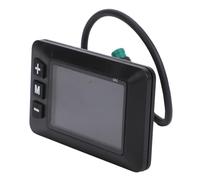 VGEBY Display LCD per Bici, Display LCD, Schermo Trasparente e Luminoso con Connettore Impermeabile, velocità e Monitor del Livello della Batteria per Bici Elettrica