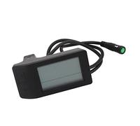 VGEBY Display LCD per Bici Elettrica, Indicatore di Conversione con Connettore a 5 Pin Impermeabile e Interfaccia Chiara per Controller 24V 36V 48V