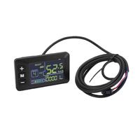 VGEBY Display LCD per Bici, Misuratore ABS Elettrico Impermeabile con Indicatore di Livello della Batteria per Tachimetro Scooter Elettrico