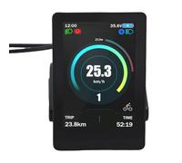 VGEBY Display per Bici Elettrica, Computer da Ciclismo Colorato con Porta di Ricarica di Tipo C, Motore Centrale con Rilevamento Intelligente della Luce Compatibile per Corse Sicure e Convenienti