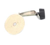 VGEBY Dispositivo di Controllo del Tono dello Smorzatore per Batteria in Metallo e Cotone WC302 Bianco, Elimina le Sfumature Indesiderate Sui Kit di Batteria, Adatto per Set, Accessori per Basso