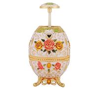 VGEBY Elegante Modello di Fiori di Denti in Metallo, Distributore Pop -out per Uso Igienico, Ideale per Feste e Intrattenimento, e Robusto (Fiore rosa dorato)