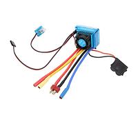 VGEBY ESC Senza Spazzole Antipolvere Impermeabile, con Scheda di Programma Digitale con Impostazioni con un per Auto RC 1/10 (（60A）)