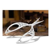 VGEBY Forbici vintage in acciaio inox - Design classico per fai da te - Utensile da taglio durevole ed efficiente (cesoie argento)