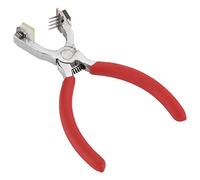 VGEBY Foro Punzoni - Strumenti Manuali Ed Ergonomici per il Commercio in Pelle - Ideale per il Corretto Ascolto in Pelle Adatto per Principianti Ed Esperti Neri, 4mm