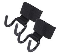 VGEBY Gancio per Sollevamento Pesi, Design in Acciaio Super Resistente per Sollevamento Pesi e Allenamento Fitness, con Chiusura per Uomini e Donne, Attrezzatura da (Ganci di (coppia))
