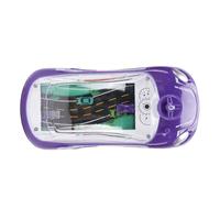 VGEBY Giocattolo del Volante di Un'auto da Corsa, Gioco Educativo Simulato Portatile di Un'auto da Corsa di Guida per Ragazzi e Ragazze (PURPLE)