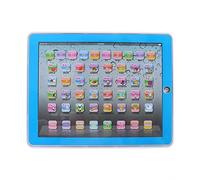 VGEBY Giocattolo Educativo Bilingue, Macchina per L'apprendimento Dell'inglese per Bambini Giocattolo Tablet Educativo per Bambini con modalità di Lettere Interattive Supporto (BLUE)