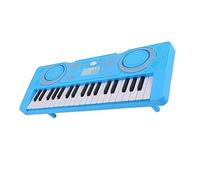 VGEBY Giocattolo elettronico per pianoforte digitale per bambini, compatto e portatile con materiale ABS robusto, ideale per la pratica musicale e lo sviluppo creativo (BLUE)
