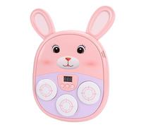 VGEBY Giocattolo per Macchina da Boxe Musicale, Gioco di Punzonatura del Ritmo con Rilevamento del Movimento con Telecomando 2.4G, Giocattolo per Esercizi Interattivi con Luce e Suono per i Giochi