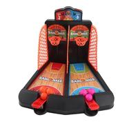 VGEBY Gioco di Tiro a Pallacanestro da Tavolo, Tiro a da Tavolo in Plastica Gioco di Pallacanestro Genitori Bambini Giocattolo Interattivo da Tavolo Decompressione Regalo(Gioco