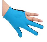 VGEBY Guanto da Biliardo, Guanto Tre Aperte Mano Sinistra for Palmi (BLUE)