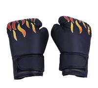 VGEBY Guantoni da Boxe per Bambini, da Allenamento, Età 7-13, for Allenamento e Sparring (BLACK)