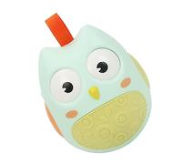 VGEBY Gufo Wobbler Giocattolo Baby, Design Afferrabile per Equilibrio | Materiale ABS, Compagno di Percezione Sensoriale, Suono Chiaro degli Anelli, Strumento Educativo Precoce per la