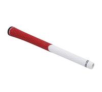 VGEBY Impugnatura in Gomma per Mazza da , Struttura Antiscivolo con Design del Foro D'aria per un Ritmo di Colpo Fluido, Diametro dei Pori di 12,5 Mm per Corpo Dell'asta di 14,73 Mm (bianco rosso)