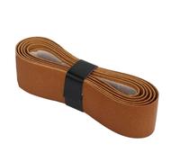 VGEBY Impugnatura per Racchetta da Tennis, Sostituzione del Nastro Overgrip per Racchetta da Badminton in Pelle con Nastro per Palestra All'aperto (Marrone)