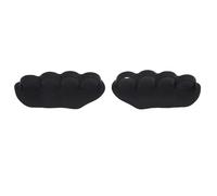 VGEBY Impugnature da Allenamento Antiscivolo, Cuscinetti Ergonomici in Silicone per Sollevamento Pesi per Palestra, Ideali per Allenamento Ed Esercizio (Black)