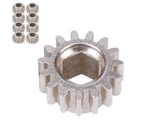 VGEBY Ingranaggi per Accordatori per Chitarra Open-Gear con Bloccaggio Esagonale, Robusti Materiali in Ferro, Chiavi a Foro Esagonale per Accordatori per Testate, Set di Installazione di Ingranaggi