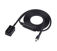 VGEBY ingresso ausiliario cavo Mode, auto 12 pin femmina adattatore jack ausiliario cavo AUX-in cavo adattatore audio compatibile con E85 E86 Z4 CD X3 E83