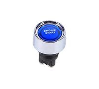 VGEBY - Interruttore di avviamento del motore con pulsante di avviamento, per auto da corsa, 12 V blu