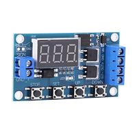 VGEBY Interruttore di Ritardo Timer Circuito Stampato Modulo relè di Ritardo Timer PCB 12V 24V da 5 a 36V 15A 400W Controllo MOS per la Temporizzazione del Ciclo di Attivazione Negli Utenti di