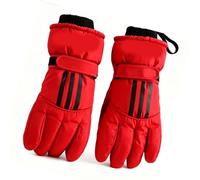 VGEBY Invernali, Antivento, Impermeabili con Touch Screen per Sci, Ciclismo, Escursionismo, Tempo Freddo (rosso)