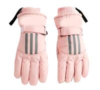 VGEBY Invernali, Caldi Touchscreen con Fodera Spessa Antivento e Impermeabili per lo Sci, il Ciclismo (rosa chiaro)