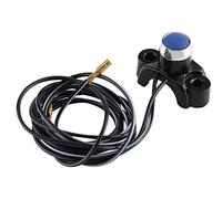 VGEBY Kill Switch, Pulsante Manubrio in Alluminio CNC, Interruttore Motore Start/Stop Integrato per Moto con Diametro Manubrio di 22 Mm (Stile E)