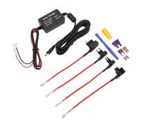 VGEBY Kit Cablato per Dash Cam, Materiali ABS e Metallo, Fornisce Alimentazione 24 Ore su 24, 7 Giorni su 7 per Fotocamere da Cruscotto di Tipo C e GPS, Supporta Ingresso da 12 V a 30 V