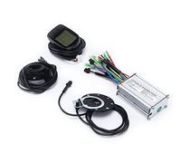 VGEBY Kit Controller KT 7A, Controller Motore Brushless 36V 48V 250W con Display LCD5 e Acceleratore con Sensore, per Bici Elettrica Fai-da-te