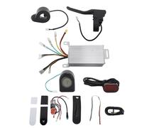 VGEBY Kit Controller Motore Scooter Elettrico, Controller Motore 36V 350W con Display Cruscotto Pollice Acceleratore Leva Freno Faro Fanale Posteriore per Scooter Elettrico