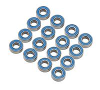 VGEBY Kit Cuscinetti Sigillati in Gomma per, Super Blackfoot, Stadium Blitzer RC Car, con Ruota in Acciaio Inossidabile, 12 Pezzi 5x11x4mm