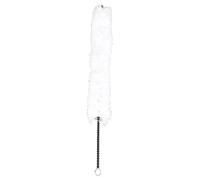VGEBY Kit di pulizia flauto, spazzola morbida e durevole per rimuovere efficacemente lo sporco, per gli amanti degli strumenti a vento, bianco