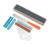 VGEBY Kit di strumenti Luthier per Chitarra, Lima per Fratelli Professionale in Acciaio Inox e Strumenti di Livellamento con Protezione del Tasto, per la Riparazione e la Lucidatura