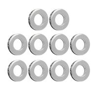 VGEBY Kit Occhielli in Pelle da 15,7 Mm Occhielli in Metallo in Lega 10 Pezzi Set Rotondi a Doppia Faccia per Cinture Lacci per Scarpe Borse Scarpe Abbigliamento Artigianato in Pelle Principianti