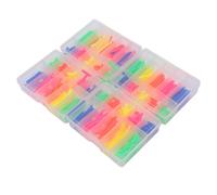 VGEBY Kit Tubi Termorestringenti, Guaina in Plastica Termoretraibile 600 Pezzi 4 Scatole di Immagazzinaggio Isolamento Filo Colorato per Pesca Cablaggio Marino Riparazione Elettrica
