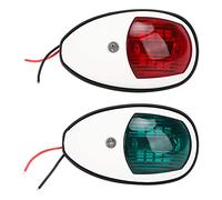 VGEBY Luce di Navigazione Marina da 2 Pezzi, Luci di Navigazione per Apparecchiature Elettriche IP66 Luce per Yacht per Luci di Via per Barca LED Luci di Via per Barca LED Luci di Via per Barca LED