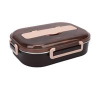 VGEBY Lunch Box, Bento Box Portatile in Acciaio Inossidabile 316, Contenitore da 1,5 Litri a Tenuta Stagna con Ciotola per Zuppa, Ideale per Pasti in Ufficio e a Scuola (#3)