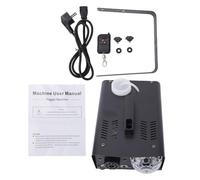 VGEBY Macchina del Fumo da 600 W con Telecomando Wireless e Luce da Discoteca per Feste di Halloween, Matrimoni, Spettacoli Teatrali con DJ (Spina UE 220-240 V)
