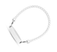 VGEBY Maniglia per Bottiglia d'Acqua in Silicone, Supporto con Cinghia per la Maggior Parte delle Bottiglie da 8 a 40 Once, Supporto a Tracolla per Tazza, Passeggino, Zaino (White)