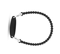 VGEBY Maniglia per Bottiglia d'Acqua in Silicone, Supporto con Cinghia per la Maggior Parte delle Bottiglie da 8 a 40 Once, Supporto a Tracolla per Tazza, Passeggino, Zaino (Black)