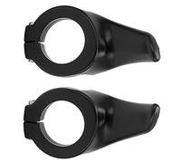 VGEBY Manubrio per Poggiabiciclette, Borse per Biciclette Manubrio Enlee 1 Paio Mini per Poggiabiciclette Universale per Bici con Estremità Prolungate per Mountain Bike(Nero)