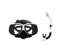 VGEBY Maschera per lo Snorkeling, Maschera per lo Snorkeling Immersione con Supporto per Action Cam Set per a Secco Comodi Occhialini da Sub in (Taglia unica)
