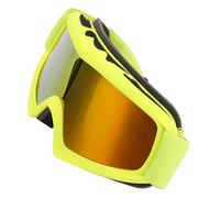 VGEBY Maschere da Sci, Maschere da Antiappannamento con Lenti Riflettenti con Rivestimento HD e Design OTG, per Sci Snowboard Pattinaggio Motocicletta (YELLOW)