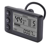 VGEBY Misuratore Display per Bicicletta, Display LCD 24V 36V 48V Pannello di Controllo S866 per Bicicletta Elettrica con Spina Impermeabile Accessori per la conversione di biciclette elettriche