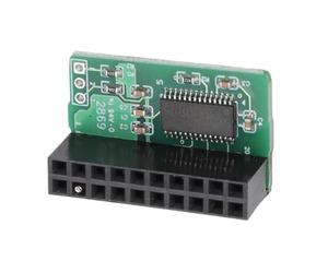 VGEBY Modulo TPM2.0, Modulo TPM2 Parallelo a 20 Pin Installazione Semplice Scheda PCB Modulo di Sicurezza Crittografia TPM 2.0 per SuperMicro per AOM TPM 9665V TCG 2.0 Modulo TPM 2.0