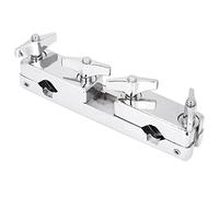 VGEBY Morsetto per Tamburo, Supporto per Morsetto per Tamburo a 2 Fori Staffa per Supporto per Morsetto di Collegamento in Ferro Set per Tamburo a Percussione per Accessorio Campanaccio